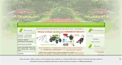 Desktop Screenshot of ogrodniczy-sklep.pl